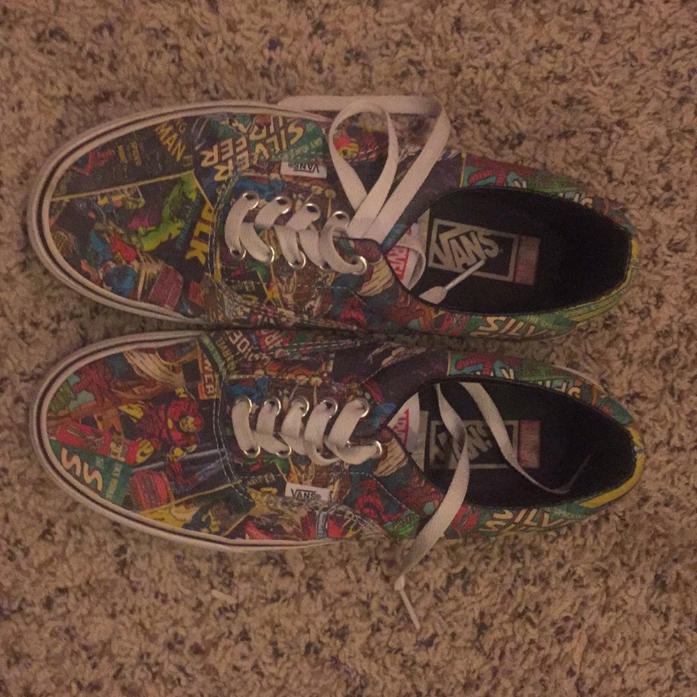 Marvel comics Vans